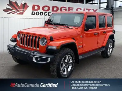 This Jeep Wrangler Unlimited delivers a Regular Unleaded V-6 3.6 L/220 engine powering this Automati...