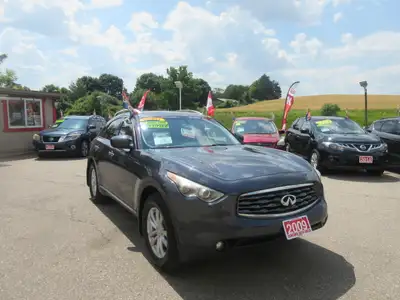 2009 Infiniti FX35, 3.5 L 6 Cylinder ENGINE. AWD….3.5 L…. SUV…..Loaded……Back-up camera….GPS…..Leathe...