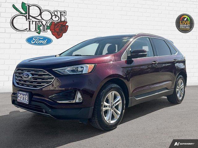 2019 Ford Edge SEL | AWD | Heated Leather and Wheel | Nav in Cars & Trucks in Windsor Region