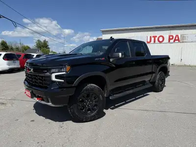 2023 CHEVROLET SILVERADO ZR2 CREW CAB 4X4. 6.2L V8 ENGINE WITH 10 SPEED AUTO TRANSMISSION. POWER SUN...