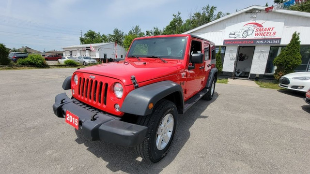 2015 JEEP WRANGLER UNLIMITED SPORT UNLIMITED SPORT in Cars & Trucks in Barrie - Image 4