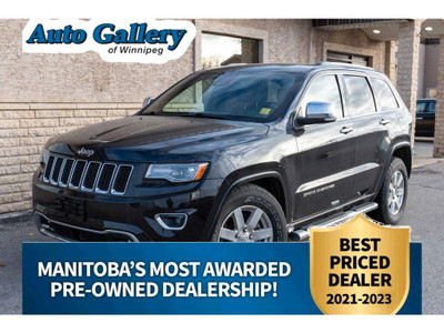  2014 Jeep Grand Cherokee Overland DIESEL, HEATED/COOLED SEATS, 