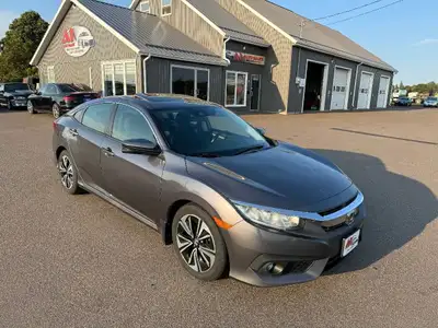 2016 HONDA CIVIC SEDAN EX-T $107 WEEKLY TAX IN 1.5L 4CYL GASOLINE FUEL BACK-UP CAMERA sunroof/moonro...