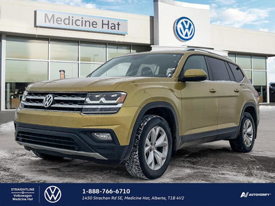 2018 Volkswagen Atlas Comfortline 4Motion - Kurkuma Yellow Metal