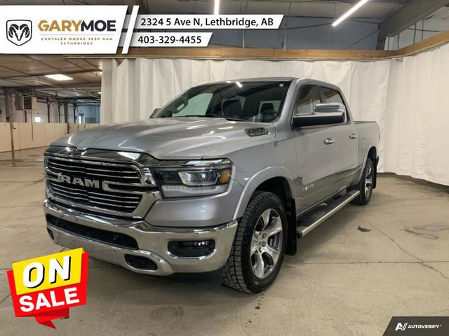 2020 Ram 1500 Laramie Panoramic Sunroof, Heated/Ventilated Front in Cars & Trucks in Lethbridge