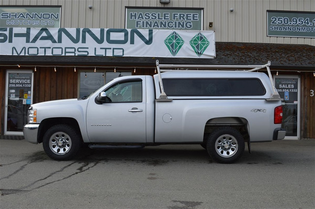 2012 Chevrolet Silverado 1500 Long Box LS w/Canopy and Racking in Cars & Trucks in Parksville / Qualicum Beach - Image 2