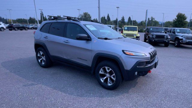 2018 Jeep Cherokee Trailhawk | 4X4 | Leather | NAV in Cars & Trucks in Prince George - Image 2