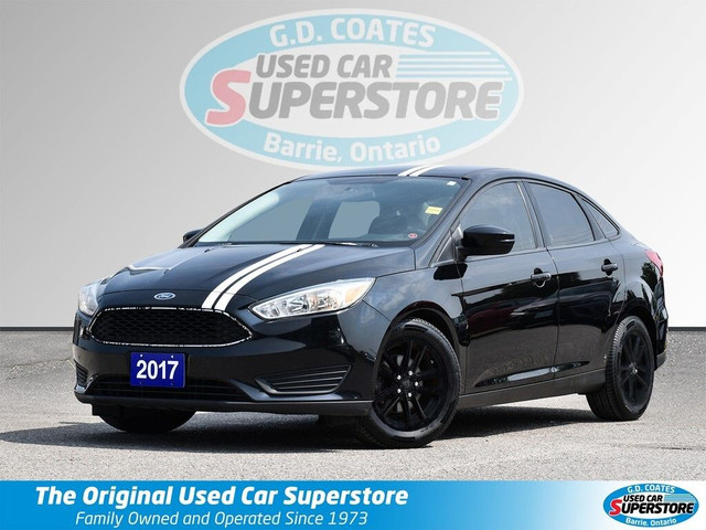 2017 Ford Focus SE ~Heated Seats + Wheel ~Bluetooth ~Cam ~LOW KM in Cars & Trucks in Barrie