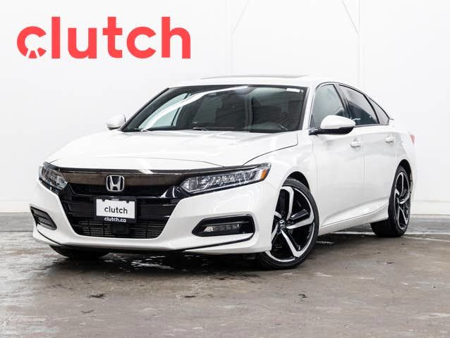 2018 Honda Accord Sport w/Apple CarPlay & Android Auto, Heated F in Cars & Trucks in City of Toronto