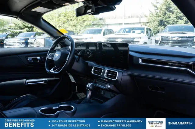 2024 Ford Mustang EcoBoost Premium CONVERTIBLE | AUTO | CERTIFIE in Cars & Trucks in Calgary - Image 19