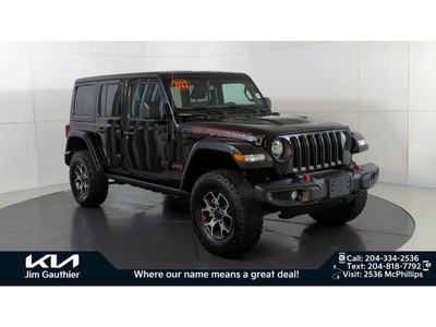  2023 Jeep Wrangler Rubicon 4x4, Accident Free, Low km, UConnect