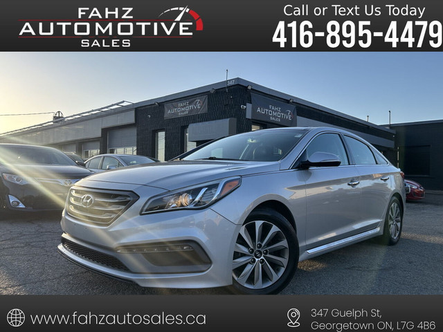 Sport| 2015 | HYUNDAI | SONATA | SPORT | PANO ROOF | LOADED | in Cars & Trucks in Oakville / Halton Region
