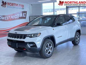 2022 Jeep Compass Trailhawk | 4X4 | Leather | Backup Camera