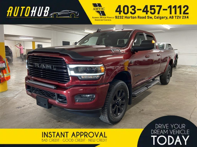 2020 Ram 3500 Laramie NIGHT EDITION 8' Box LEVEL 1 TOW TECH PKG in Cars & Trucks in Calgary