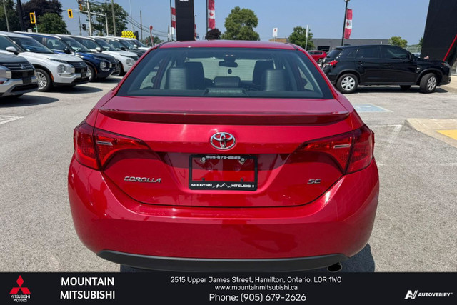 2018 Toyota Corolla SE - Heated Seats - Bluetooth - $92.97 /Wk in Cars & Trucks in Hamilton - Image 4