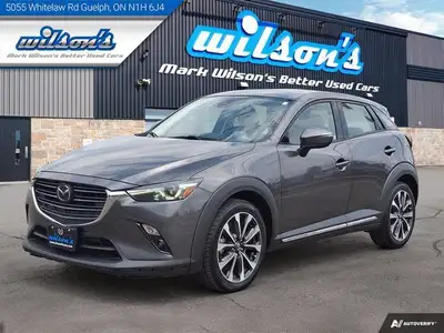 Come see this certified 2021 Mazda CX-3 GT Leather |Sunroof | Adaptive Cruise | Bose | Apple CarPlay...