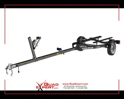 Our Single Axle 1250# Bunk Trailer matches small fishing and jon boats well. It also looks good, wit...