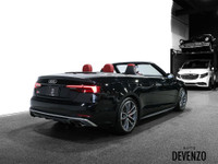 2018 Audi S5 Cabriolet 3.0 TFSI Quattro, Black with Black Soft Top, Magma Red Fine Nappa Leather, Ca... (image 4)