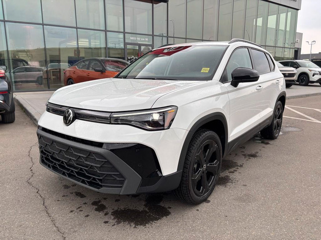 2025 Volkswagen Taos Comfortline Black Edition 4MOTION | Acciden in Cars & Trucks in Calgary - Image 2