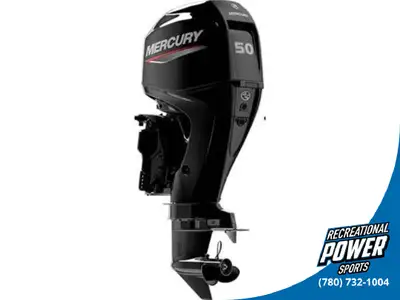 Get ready for some fishing with a brand new 50ELPT Command Thrust outboard engine from Mercury! 50HP...