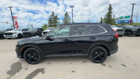 This Honda CR-V Hybrid is equipped with: Perforated Leather-Trimmed Seating Surfaces, Power moonroof... (image 7)