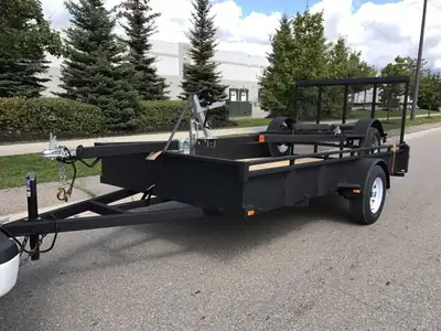 BRAND NEW 6X10' $2399 6x12 $2699 dual gate optional $2999 ATV HAULER TRAILER - ATV612 Bed size: 80"...