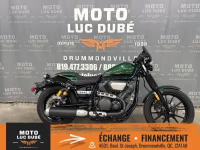 Yamaha Bolt C-Spec 2015 SEULEMENT 3 783 KM PARE-BRISE SUSPENSION SPORT NOUS OFFRONS UNE GARANTIE DE...