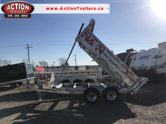 2025 N&N+ N&NDP8212TA DUMP in Cargo & Utility Trailers in London - Image 2