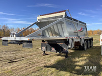 2014 Ridgemar 38 Ft Tri-Axle Cross Clam Bottom Dump Trailer