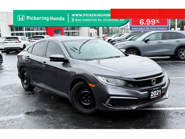 2021 Honda Civic EX EX|Sunroof|CarPlay|Heated Seats|One Owner in Cars & Trucks in Oshawa / Durham Region