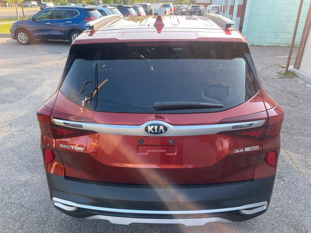 2021 Kia Seltos SX Turbo AWD T-GDI Leather Sunroof HTD/Cooling S in Cars & Trucks in City of Toronto - Image 3
