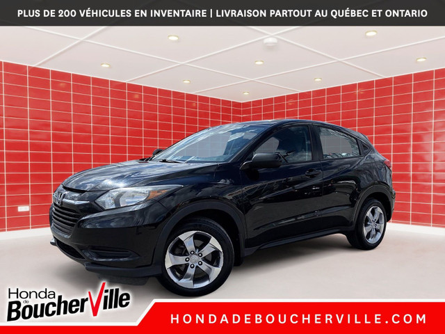 2018 Honda HR-V LX MANUELLE 6 VIT, MAGS, CLIMATISEUR in Cars & Trucks in Longueuil / South Shore