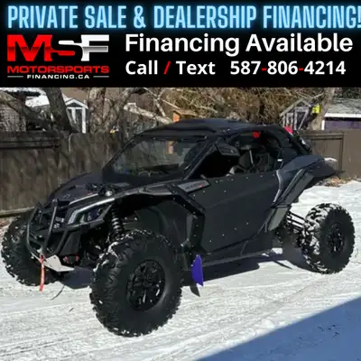 FINANCE ANYTHING IN CANADA PRIVATE SALE & DEALERSHIP FINANCING CALL / TEXT 587-806-4214 APPLY NOW @...