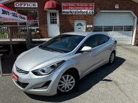  2015 Hyundai Elantra L Sedan 6Speed Manual Cloth Air Conditioni