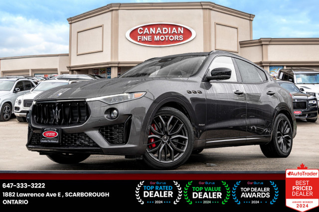 2020 Maserati Levante S GRANSPORT | ONE OWNER | RED STITCH | NAV in Cars & Trucks in City of Toronto