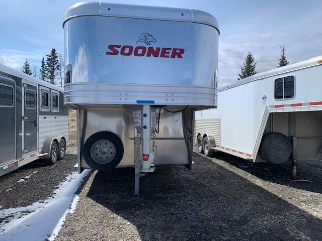 New  2023 Sooner SR 7'6 x 28' x 7'2 Stock Goosenck trailer in Cargo & Utility Trailers in Calgary - Image 2