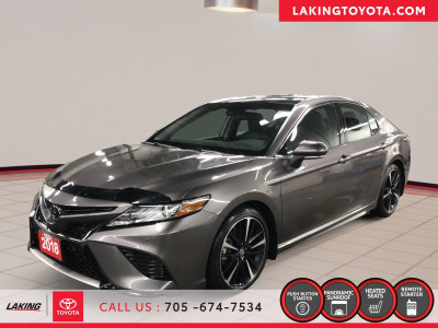 2018 Toyota Camry XSE LOW KILOMETERS A Low Kilometer Camry with 