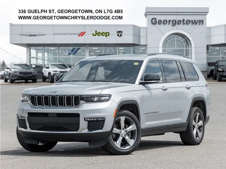 2022 Jeep Grand Cherokee L LEATHER , PANO ROOF, 7 PASSENGER