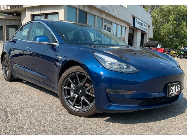 2018 Tesla Model 3 LONG RANGE AWD - DUAL MOTOR! LEATHER! NAV! CA in Cars & Trucks in Kitchener / Waterloo