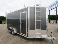 2024 Stealth Aluminum Ultimate Contractor Package 7 Wide Trailer