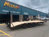 Miska 12 Ton Equipment Float Trailer