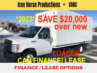 2023 Ford E-450 CUBE VAN W/RAMP LOADED 43k $AVE CANLEASE