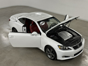 2012 Lexus IS 350c 350 F-SPORT GPS*CUIR ROUGE*MARK LEVINSON*