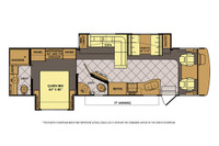 The 2014 Fleetwood Bounder 35K is a gas-powered Class A motorhome that blends residential comfort wi... (image 4)