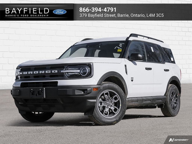 2024 Ford BRONCO SPORT BIG BEND Convenience Pkg|Heated Seats|Rem in Cars & Trucks in Barrie