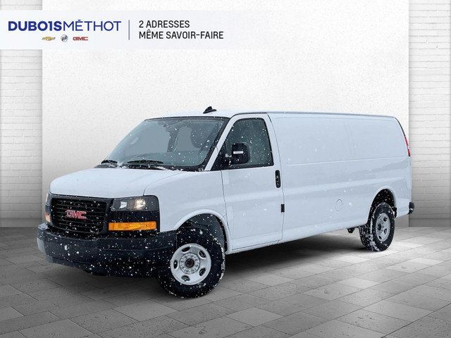 2024 GMC Savana Cargo Van V8 6.6L A ESSENCE, 3500, ALLONGEE, COM in Cars & Trucks in Victoriaville