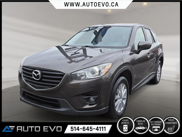 2016 Mazda CX-5 GS AWD * TOIT OUVRANT * MAGS * CAMERA * SIEGE CH in Cars & Trucks in City of Montréal