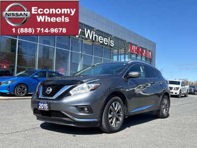  2015 Nissan Murano SL w/Leather/Nav/360Cam/PwrGate/HtdSeat/Remo