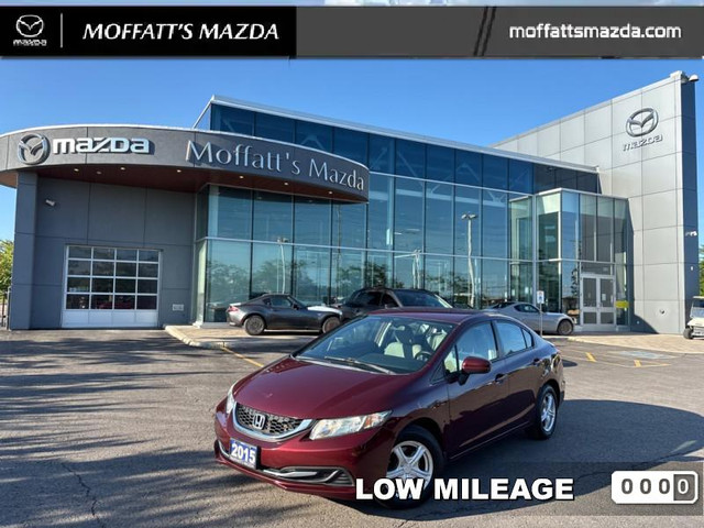 2015 Honda Civic Sedan LX - Bluetooth - Cruise Control in Cars & Trucks in Barrie