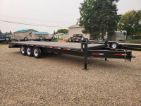 25ft Tri-axle Deck-over with Beavertail